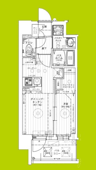 エステムコート新大阪XVIパルス 間取り