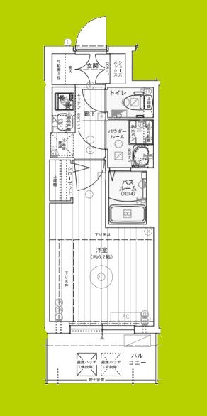 エステムコート新大阪XVIパルス 間取り