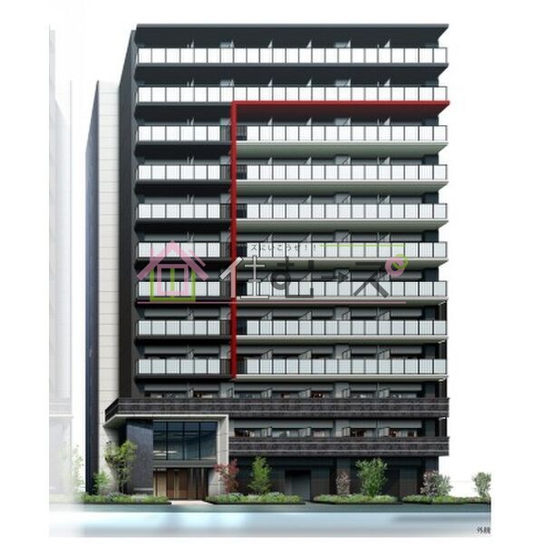 エステムコート難波WEST-SIDEⅧエクシーナ 外観