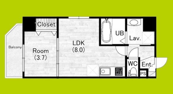 (仮称)ジーグランデ九条 間取り