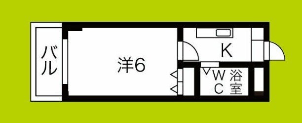 グリーンハイツ粉浜 間取り