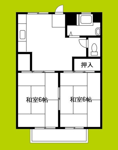 住吉第二団地11号棟 間取り
