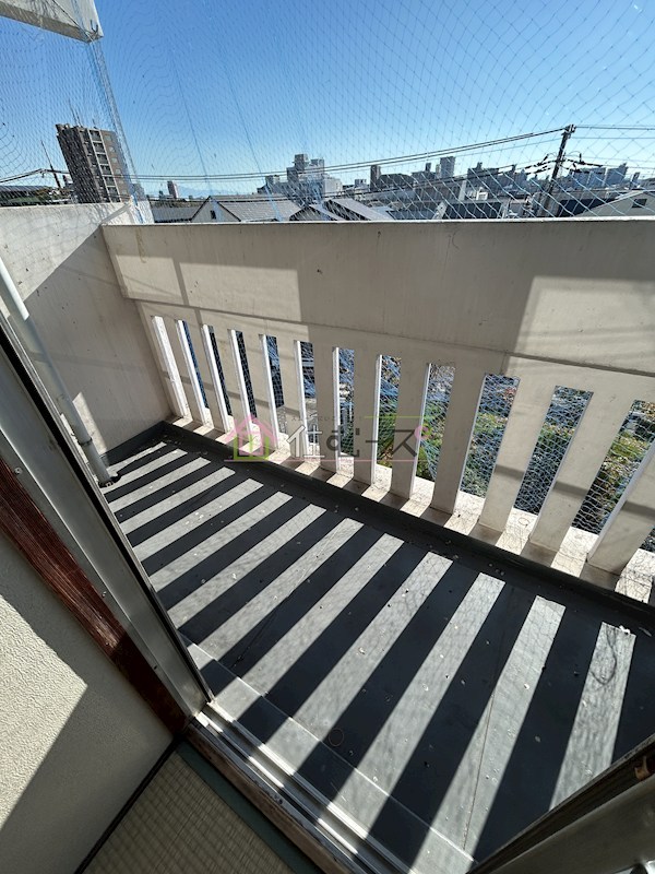 住吉第二団地11号棟 ベランダ