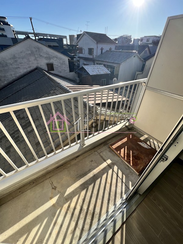 コーポ春日 ベランダ