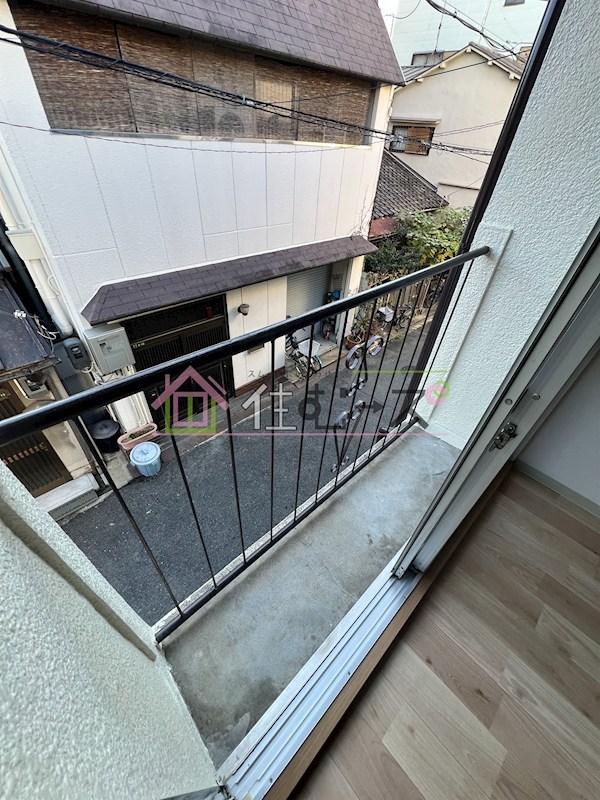 山田貸家 ベランダ