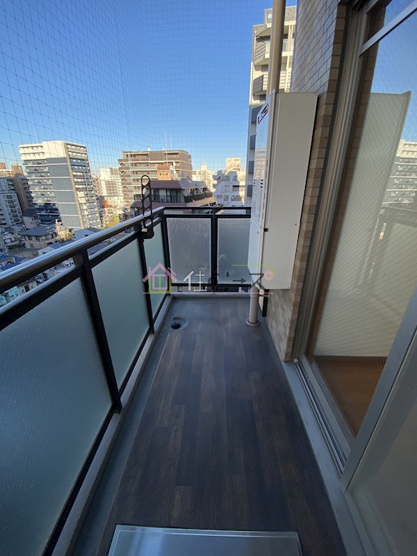 エステムコート新大阪Ⅲステーションプラザ ベランダ