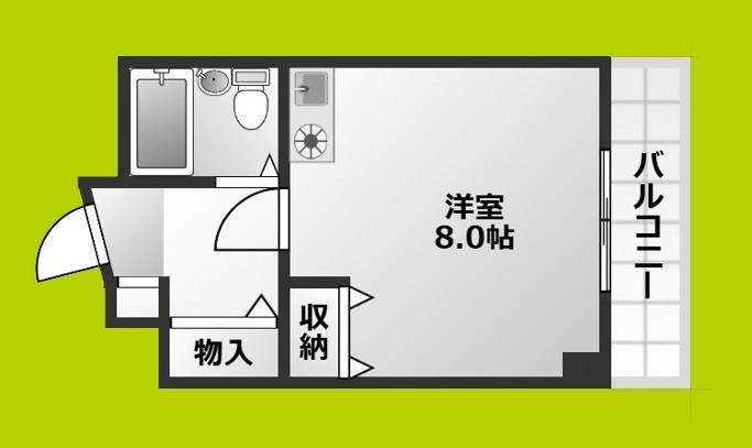 ハイム鳩ケ瀬 間取り