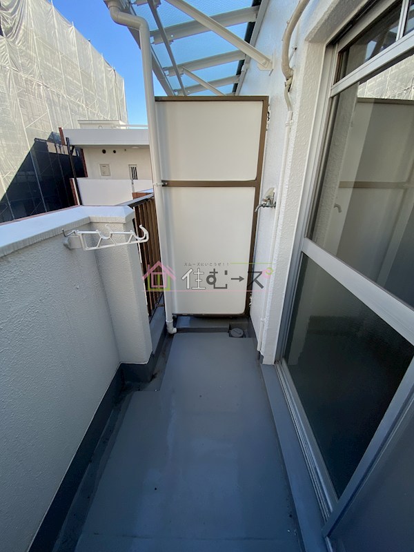 第2星栄ハイツ ベランダ