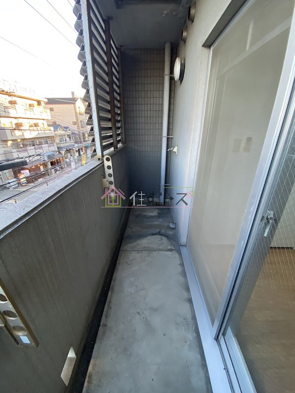 東三国エンシンビル ベランダ