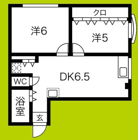 東三国第一マンション 間取り