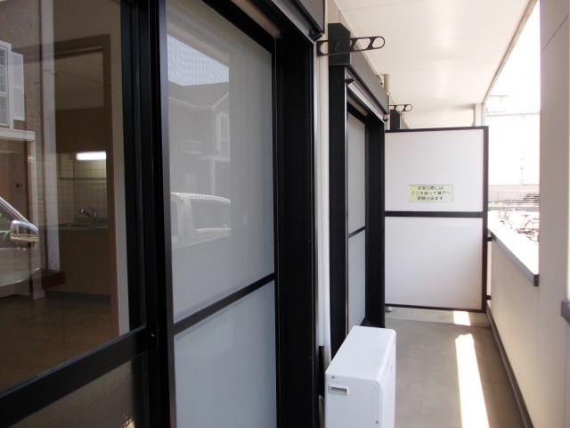 ガーデンパレス２１ ベランダ