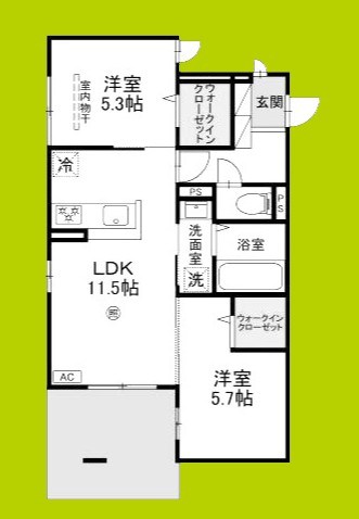 ナティ　サウス 間取り