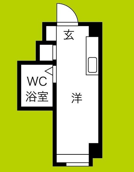 グランドハイツ蒲生 間取り