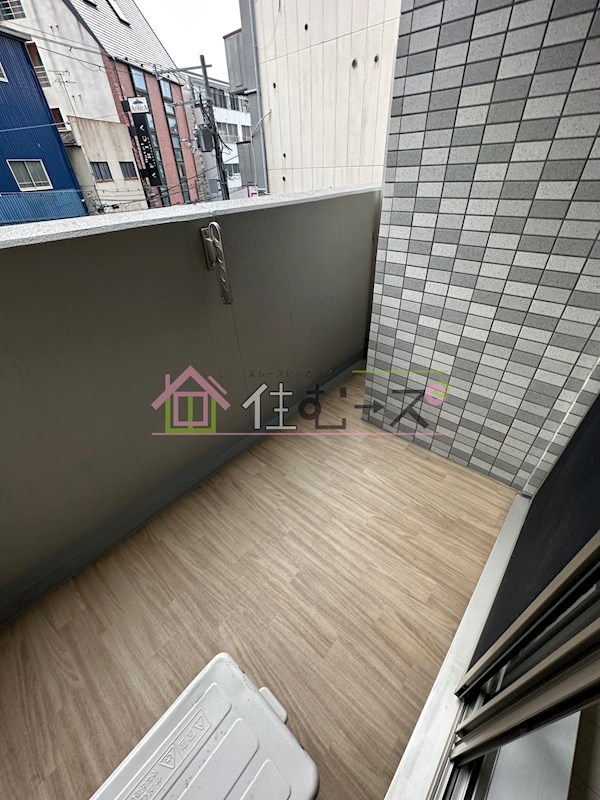 エスリード難波ザ・ゲート ベランダ