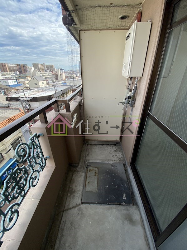 アインス蒲生 ベランダ