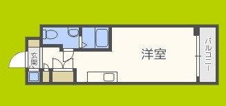 エスリード御堂筋梅田 間取り