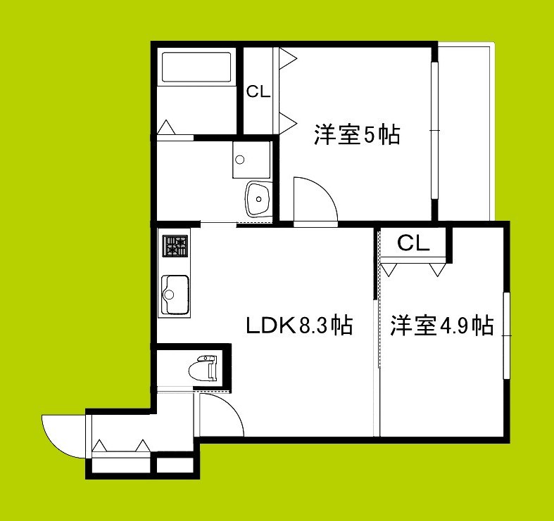 セレニティ加美南A棟 間取り