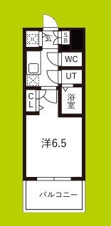 レジュールアッシュOSAKA　GATEWAY 間取り