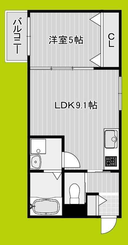 セレニティ加美南B棟 間取り