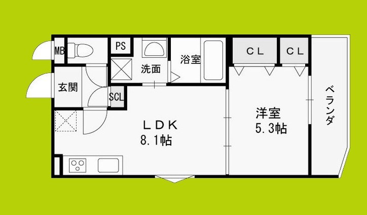 グランディール豊川 間取り