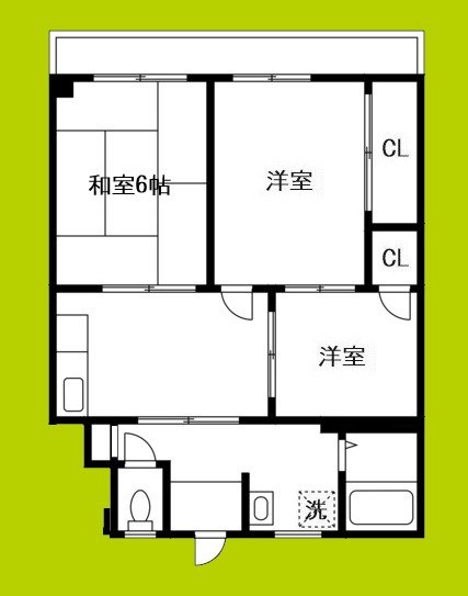 都ハイツ 間取り