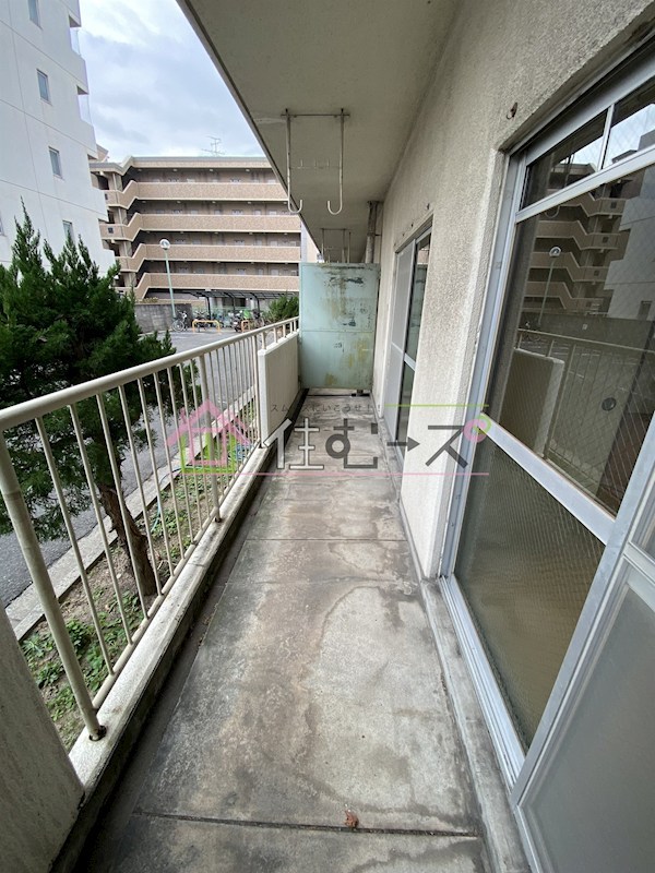 都ハイツ ベランダ