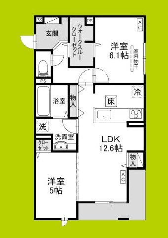 レクタス 間取り