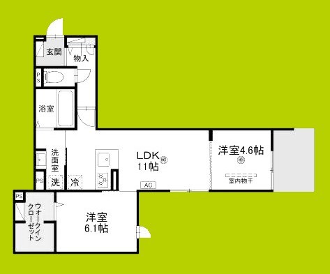ナティ　サウス 間取り