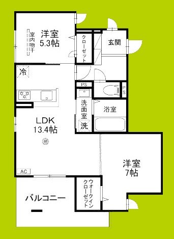 ナティ　サウス 間取り