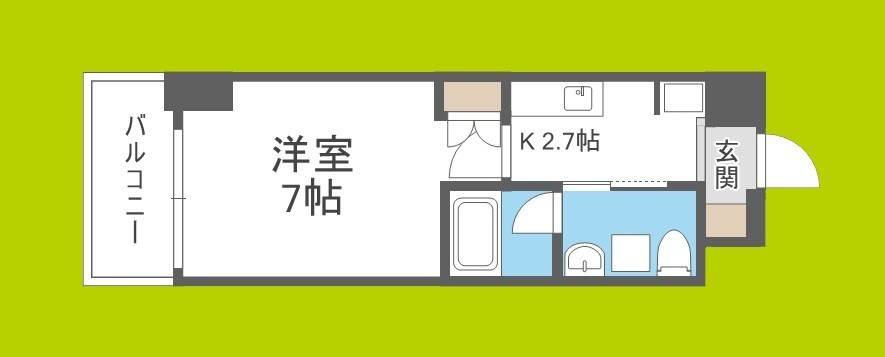 パウゼ東天満 間取り