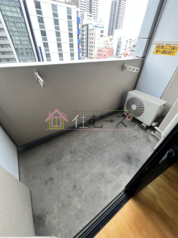 パウゼ東天満 ベランダ