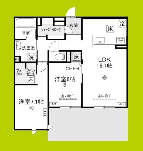 ロンジェヴィータ 間取り