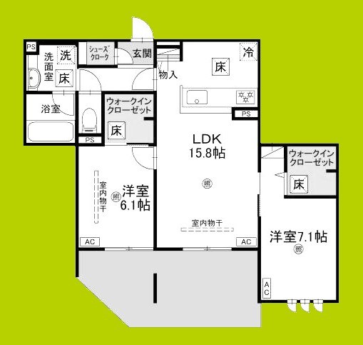 ロンジェヴィータ 間取り