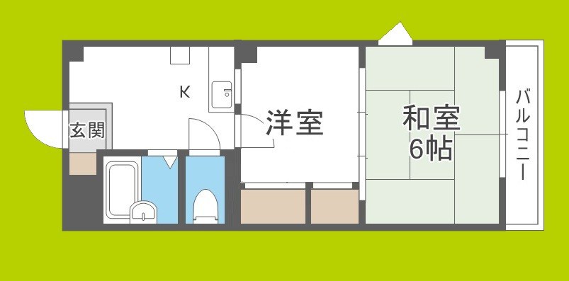 キッポー平野加美 間取り