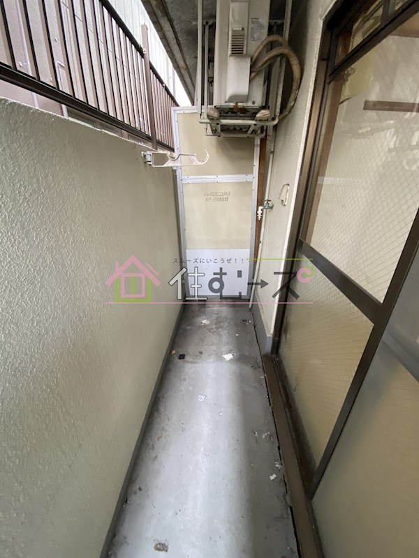 キッポー平野加美 ベランダ