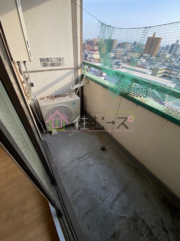 グランドリーペペ平野東 ベランダ