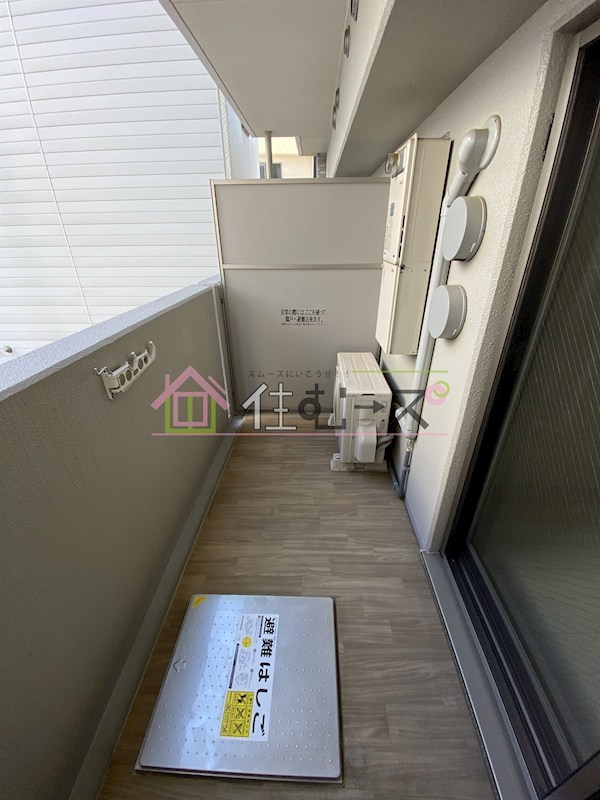 エスリードレジデンス大阪グランノースⅡ ベランダ