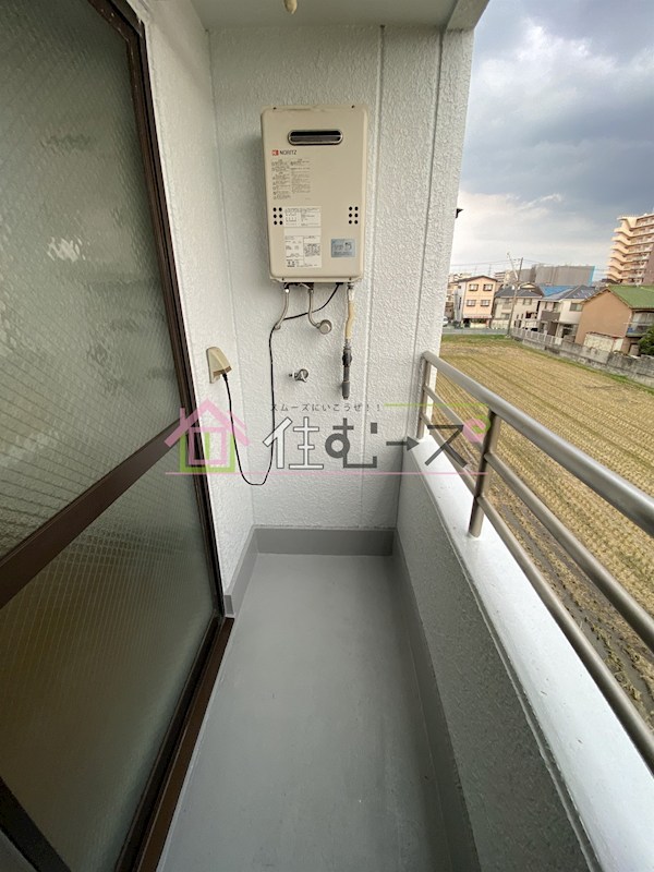 ユニ長吉ビル ベランダ