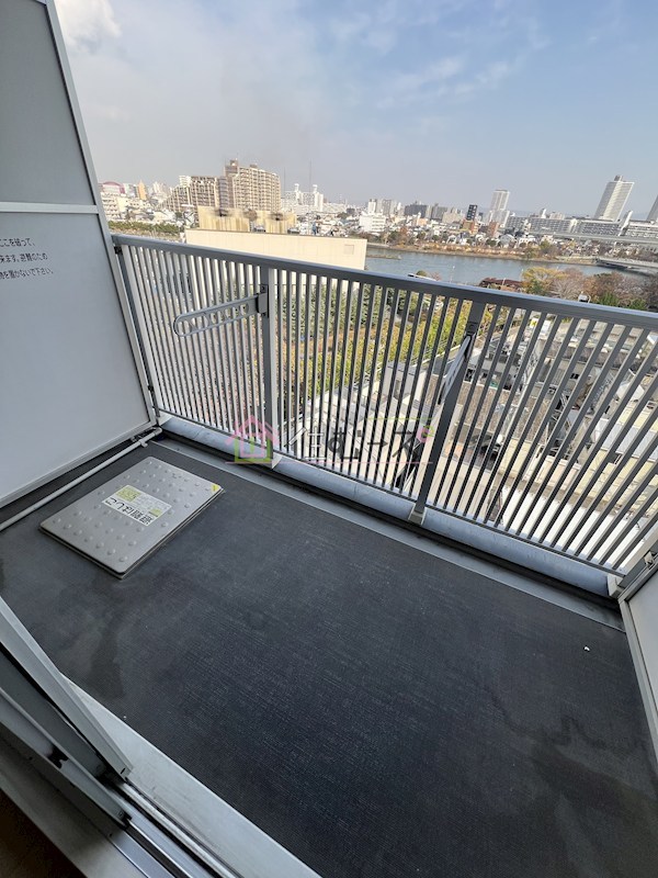 エステムコート梅田・天神橋Ⅲアヴァンテ ベランダ
