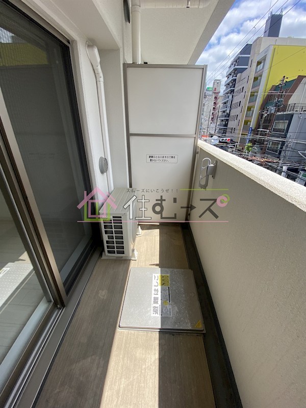 ジアコスモ難波南 ベランダ