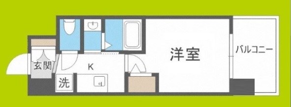 エステムコート大阪WESTⅡ 間取り