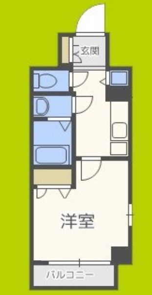 スワンズシティ難波ノーブル 間取り