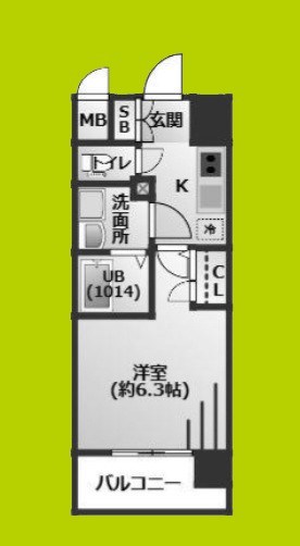 エスリード梅田グランノース 間取り
