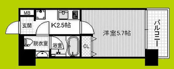 レオンコンフォート新梅田2 間取り