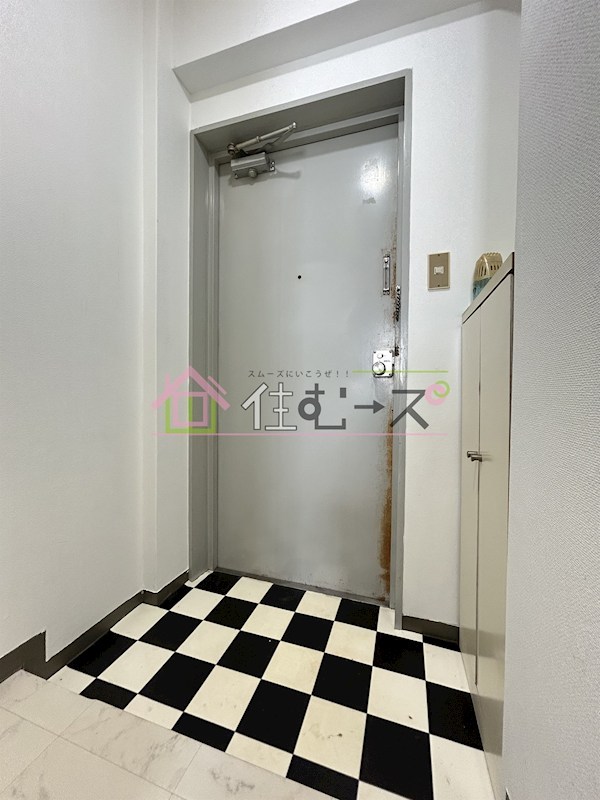 サンハイツ北館 玄関