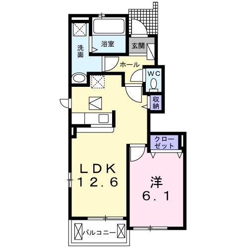 メゾンアレンヌⅡ 間取り