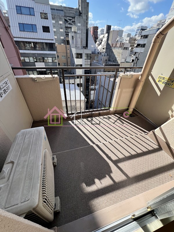 朝日プラザ心斎橋北 ベランダ