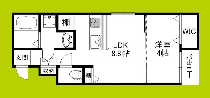 Leggero牧野 間取り