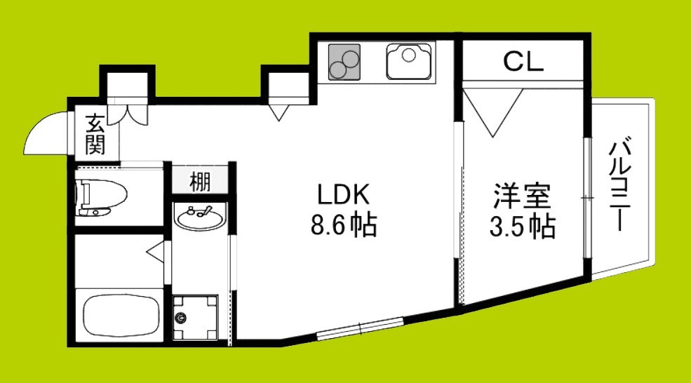 Leggero牧野 間取り