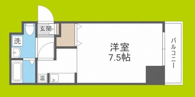 Romi Sky南久宝寺 間取り